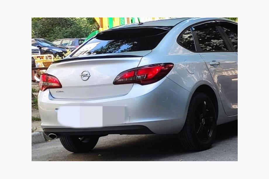 Opel Astra J 2009-2015 Heckspoiler Sedan Lippe (Sunplex, Schwarz) (115cm x 5,5cm) Image