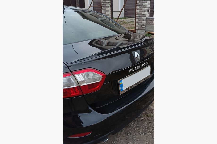 Renault Fluence 2009-2016 Heckspoiler LIP (Sunplex, schwarz) (125,4cm x 7,2cm) Foto 4
