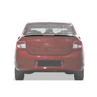 Heckspoiler LIP (Sunplex, schwarz) (118,5cm x 5,5cm) Renault Logan II 2013-2022 Foto 3