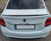 Dacia Logan II 2013-2022 Heckspoiler LIP (Sunplex, schwarz) (118,5cm x 5,5cm) Foto 1