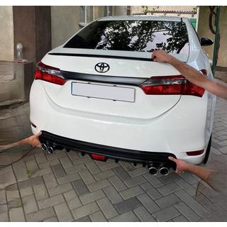 Heckspoiler LIP (Sunplex, schwarz) (118cm *6,4cm) Toyota Corolla 2013-2019 Foto 2