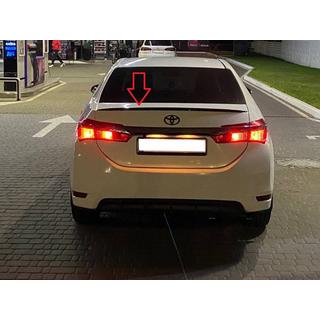 Heckspoiler LIP (Sunplex, schwarz) (118cm *6,4cm) Toyota Corolla 2013-2019 Foto 3