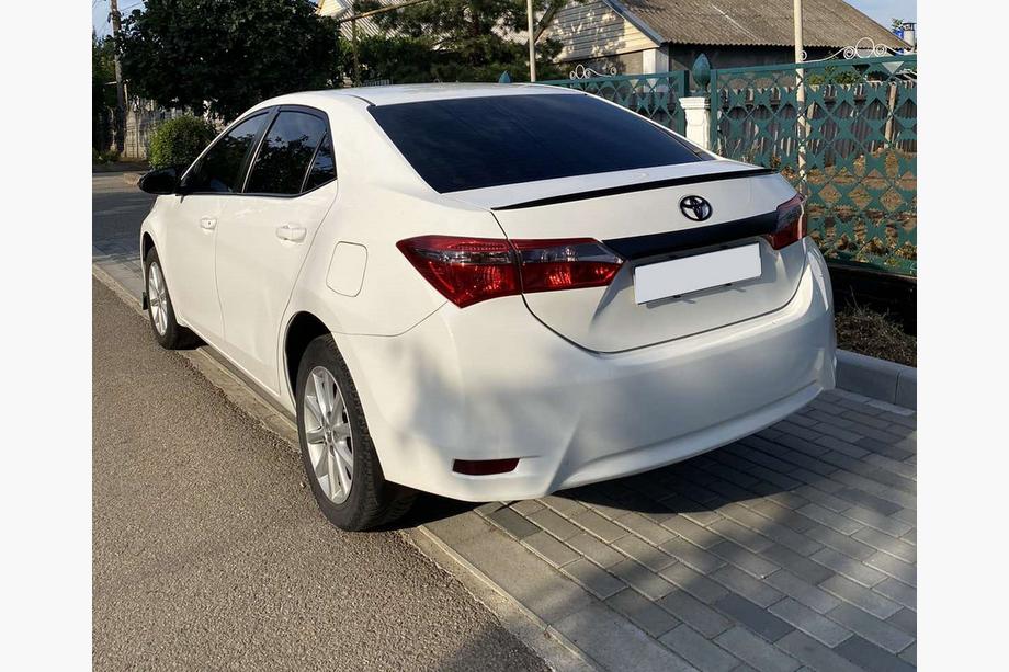 Toyota Corolla 2013-2019 Heckspoiler LIP (Sunplex, schwarz) (118cm *6,4cm) Image