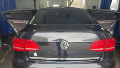 Volkswagen Passat B7 2012-2015 Spoiler Lippe (Sunplex, schwarz, für EU) (115,8cm x 6,3cm) Foto 6