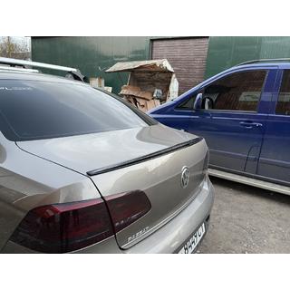 Spoiler Lippe (Sunplex, schwarz, für EU) (115,8cm x 6,3cm) Volkswagen Passat B7 2012-2015 Foto 3