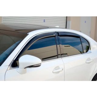Windabweiser mit Chromleiste (4 Stk, HIC) Lexus GS 2011-2020 Foto 1