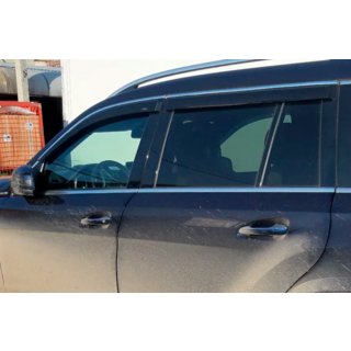 Windabweiser mit Chromleiste (4 Stk, HIC) Mercedes GLE W167 2018- Foto 3