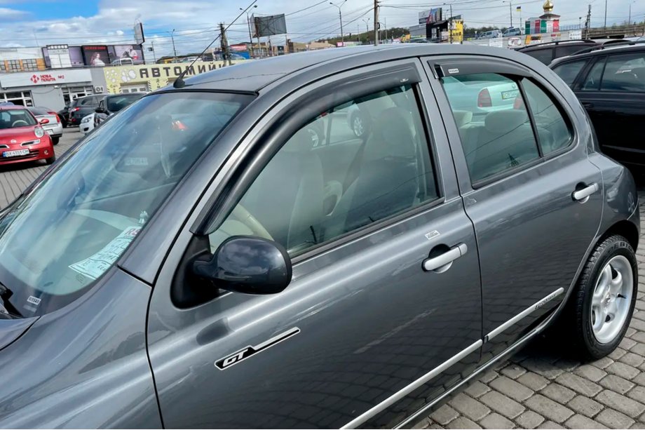 Nissan Micra K12 2003-2010 Windabweiser (4 Stk, HIC) Image