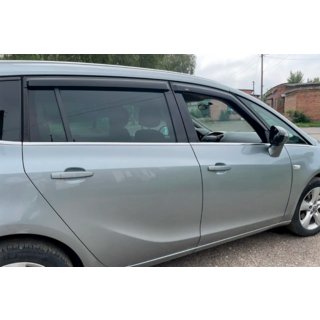Windabweiser (4 Stk, HIC) Opel Zafira C Tourer 2011-2019 Foto 3