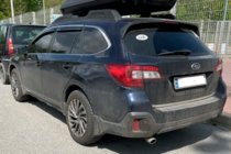 Subaru Legacy 2014-2019 Windabweiser mit Chromleiste (4 Stk, HIC) Foto 2
