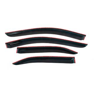 Windabweiser mit Chromleiste (USA, 4 Stk, HIC) Toyota Camry 2006-2011 Foto 3
