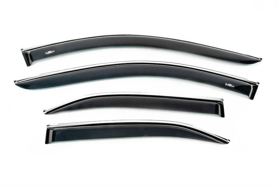 Toyota Camry 2006-2011 Windabweiser mit Chromleiste (USA, 4 Stk, HIC) Image