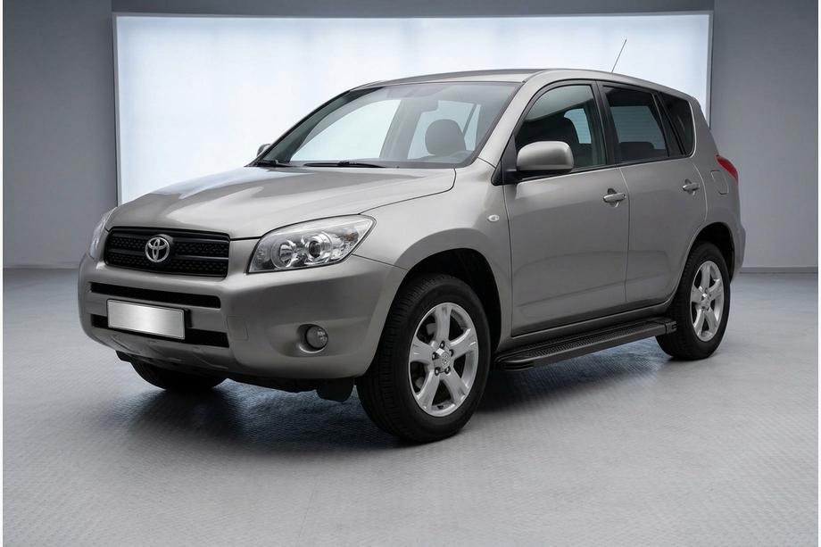 Toyota Rav 4 2006-2013 Seitenstufen Maya V2 Schwarz (2 Stk., Aluminium) Image