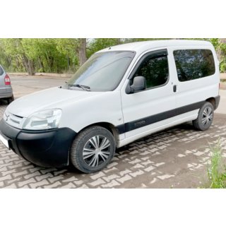 Windabweiser 11 cm (2 Stk, HIC) Peugeot Partner 1996-2008 Foto 3