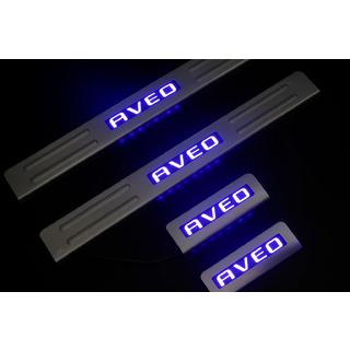 Einstiegsleisten Libao (4 Stk., Edelstahl) Chevrolet Aveo T300 2011-2020 Foto 1