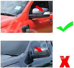 Ford Ranger 2011–2022 Spiegelabdeckungen 2015+ (BMW-Style, 2 Stk) Foto 6