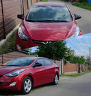 Hyundai Elantra (MD/UD) 2011-2015 Spiegelabdeckungen ohne Blinker-Ausschnitt im BMW-Style (2 Stk) Foto 1