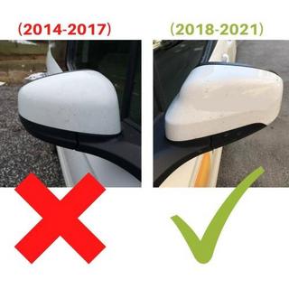 Spiegelabdeckungen BMW-Style (2018↗, 2 Stk) Ford Courier 2014-2023 Foto 4