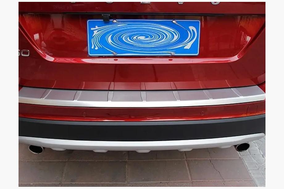 Volvo XC60 2009-2017 Heckstoßstangenabdeckung Libao (2014-2017, Edelstahl) Image