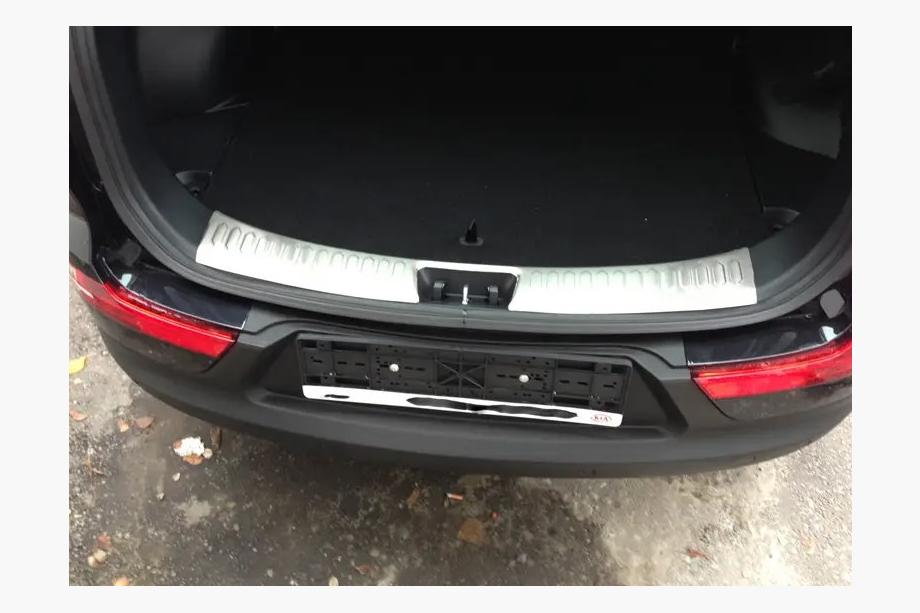 Kia Sportage 2010-2015 Kofferraum Ladekantenschutz Libao (Edelstahl) Image