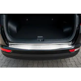 Heckstoßstangenabdeckung Libao 2015-2018 Edelstahl Kia Sportage 2015-2021 Foto 1
