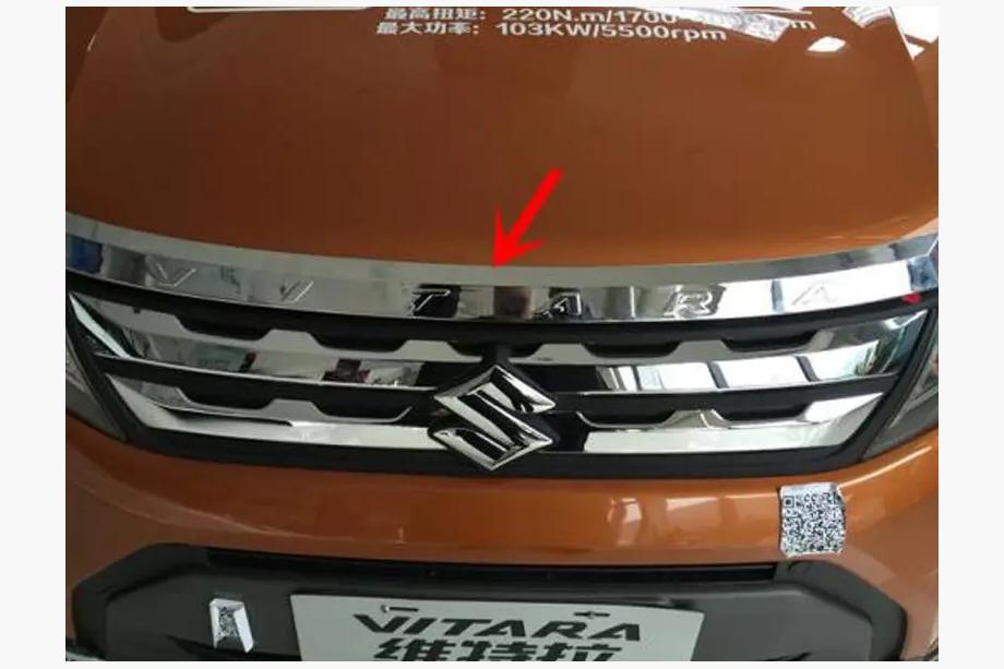 Suzuki Vitara 2015- Chrom Zierleiste für Motorhaube Libao (ABS) Image