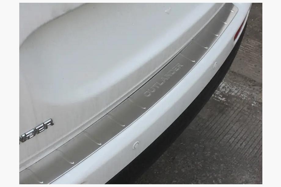 Mitsubishi Outlander 2012-2021 Heckstoßstangenschutz Libao (2015-2018, Edelstahl) Image