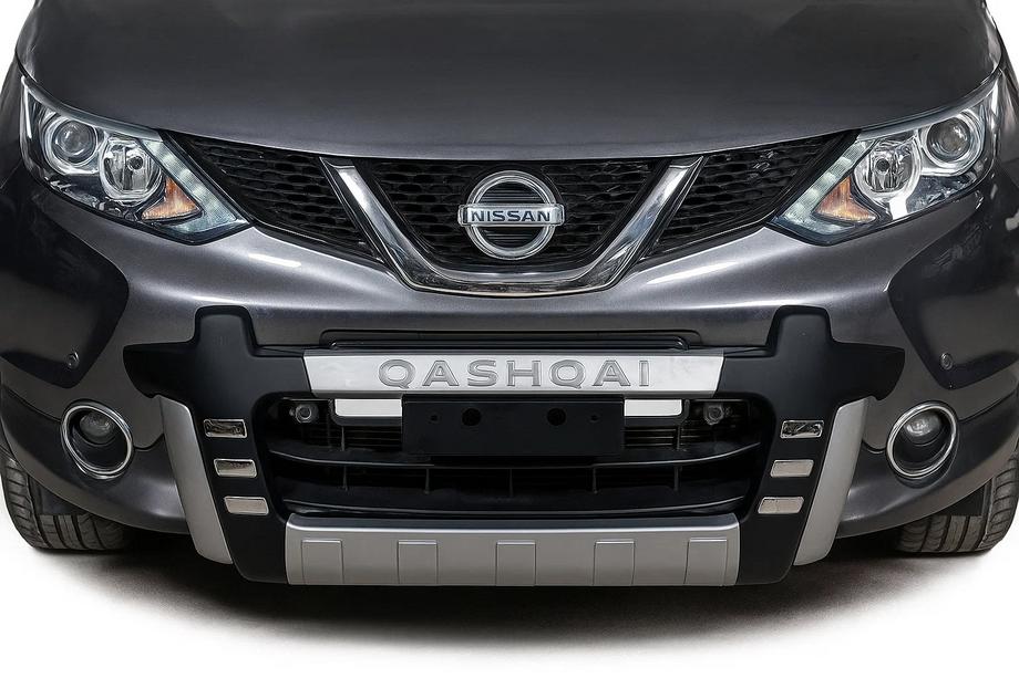Nissan Qashqai 2014-2021 Frontlippe Libao 2014-2016 (Kunststoff) Image