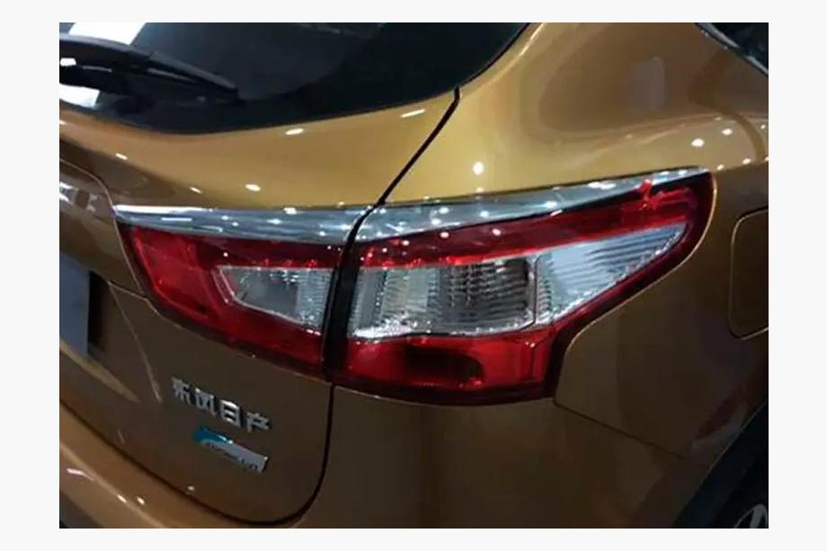Nissan Qashqai 2014-2021 Rückleuchten Abdeckungen Libao (Kunststoff) Image