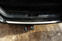Nissan X-trail T31 2007-2014 Heckstoßstangenschutz Libao Edelstahl Foto 1