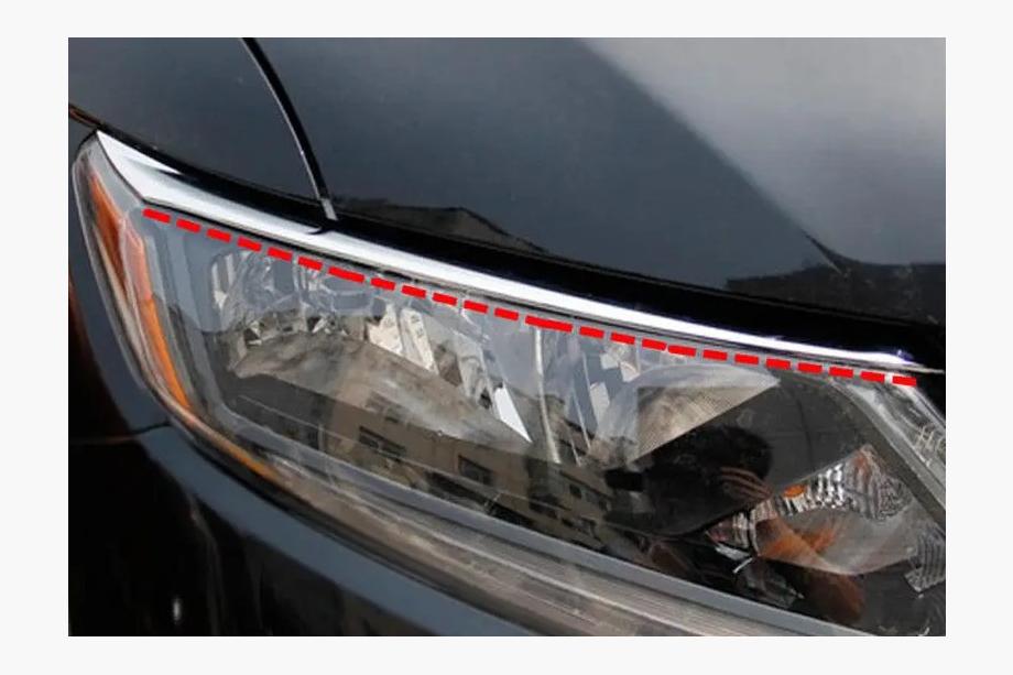 Nissan X-trail T32/Rogue 2014-2021 Scheinwerfer Blenden Libao 2014-2016 (2 Stk, Kunststoff) Image