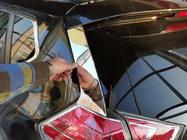 Nissan X-trail T32/Rogue 2014-2021 Chrom Abdeckungen für hintere Fensterleisten Libao (2 Stk, Kunststoff) Foto 1