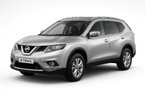 Nissan X-trail T32/Rogue 2014-2021 Integrierte Dachreling grau OEM (für X-trail, Aluminium, Klebemontage) Foto 3