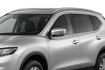 Nissan X-trail T32/Rogue 2014-2021 Integrierte Dachreling grau OEM (für X-trail, Aluminium, Klebemontage) Foto 1