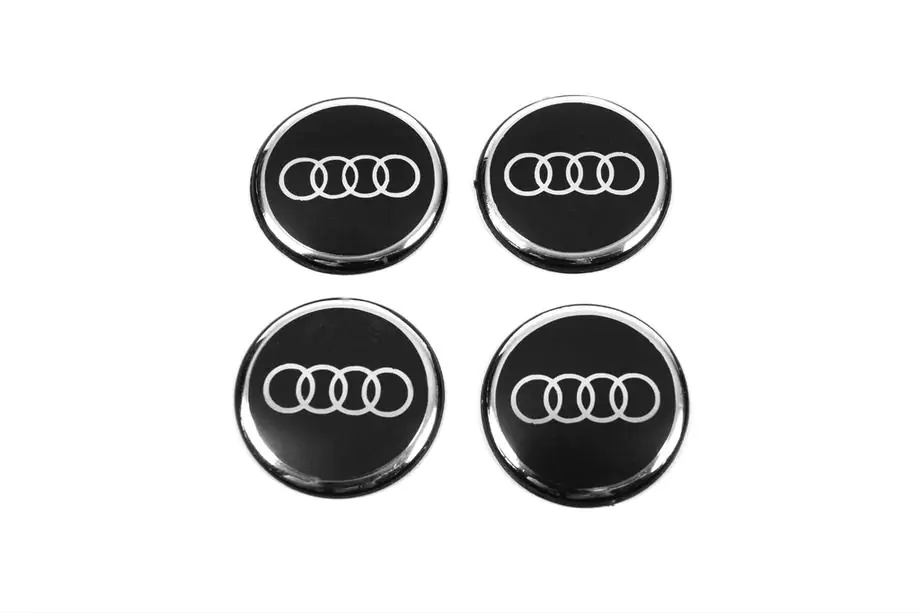 Audi Aufkleber für Felgendeckel 54mm (4 Stk) Image