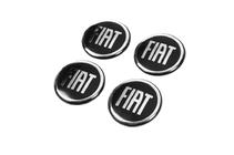 Fiat Aufkleber für Felgendeckel 54mm (4 Stk) Foto 2