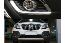 Opel Mokka 2012-2021 Chrom Blenden fuer Nebelscheinwerfer Libao (2 Stk, Kunststoff) Foto 2