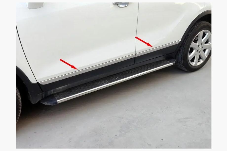 Chevrolet Trax 2012-2023 Türleisten Libao (4 Stk, Kunststoff) Image