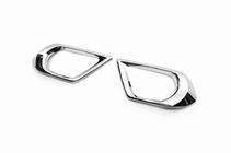 Subaru Forester 2013-2018 Chrom Blenden fuer Nebelscheinwerfer Libao (2 Stk, Kunststoff) Foto 4