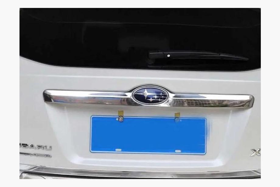 Subaru XV 2011-2017 Chromleiste über dem Kennzeichen Libao (Edelstahl) Image