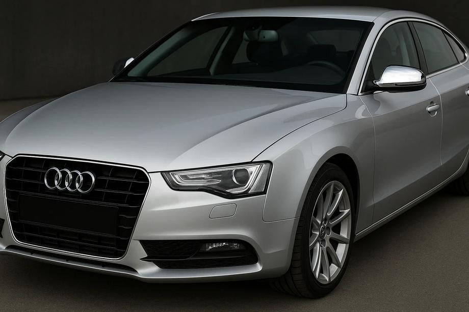 Audi A5 2007-2015 Spiegelabdeckungen 2010-2015 (2 Stk., Edelstahl) Foto 3