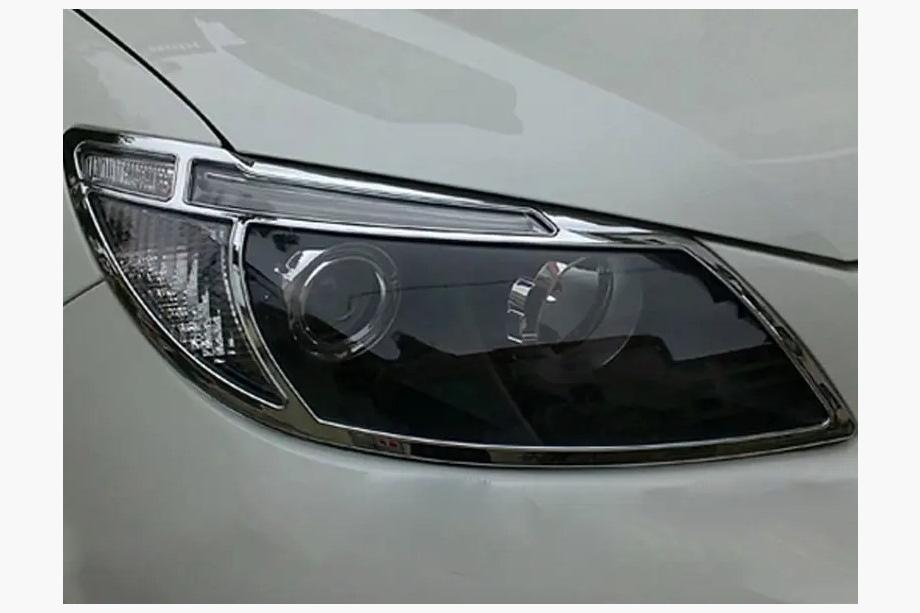 BYD S6 2010-2016 Scheinwerfer Abdeckungen Libao (2 Stk, Kunststoff) Image