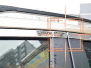BYD S6 2010-2016 Komplette Fensterumrandung Libao Edelstahl Foto 3