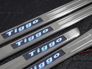Chery Tiggo 1 2005-2016 Einstiegsleisten Libao LED 2010-2014 (4 Stk, Edelstahl) Foto 5