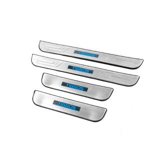 Einstiegsleisten Libao LED (4 Stk, Edelstahl) Foto 1