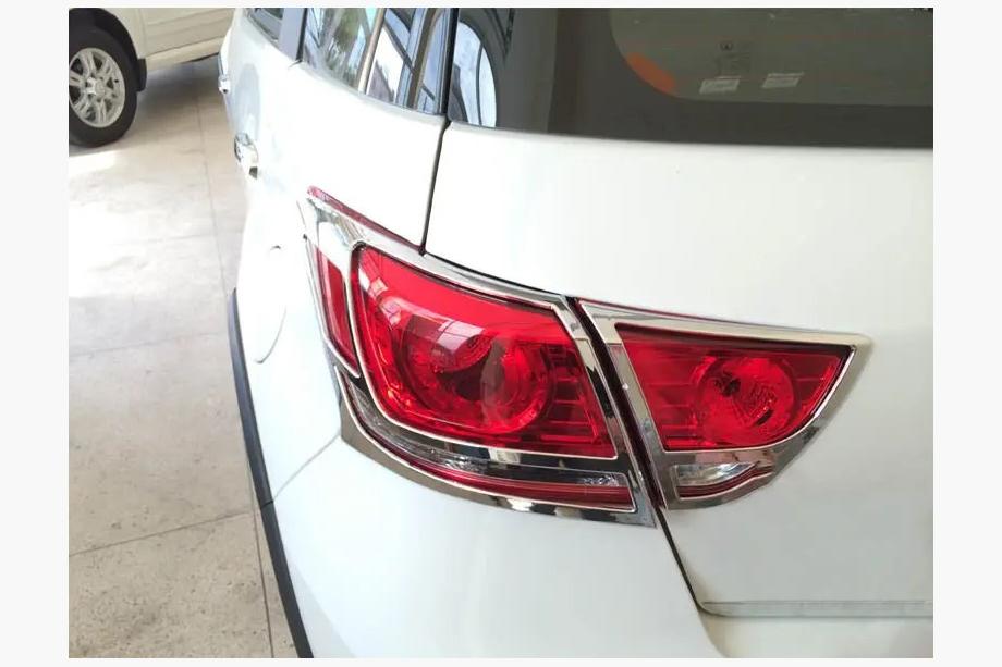 GreatWall Haval M4 2012-2021 Chrom Rückleuchten Abdeckungen Libao (2 Stk., Kunststoff) Image