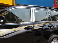 Toyota Land Cruiser Prado 150 2009-2023 Fensterrahmen Chrom Zierleisten Set Foto 2
