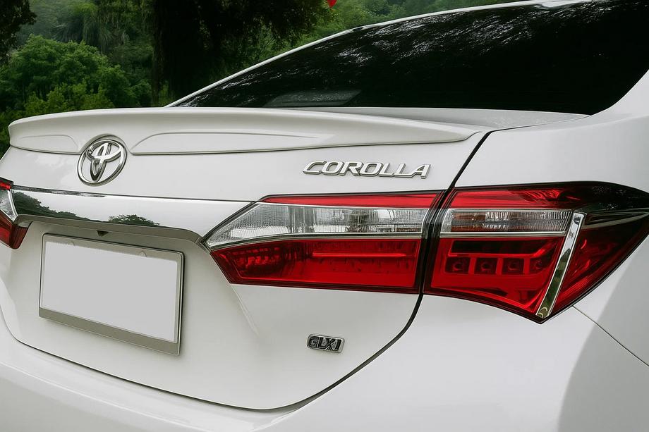 Toyota Corolla 2013-2019 Heckspoiler Libao (ABS-Kunststoff) Image