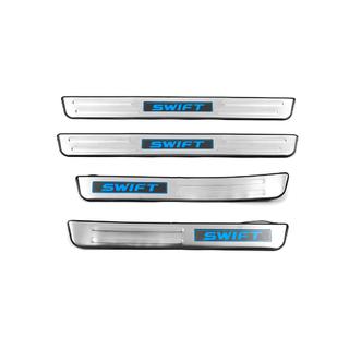 Einstiegsleisten Libao LED (4 Stk, Edelstahl) Foto 1