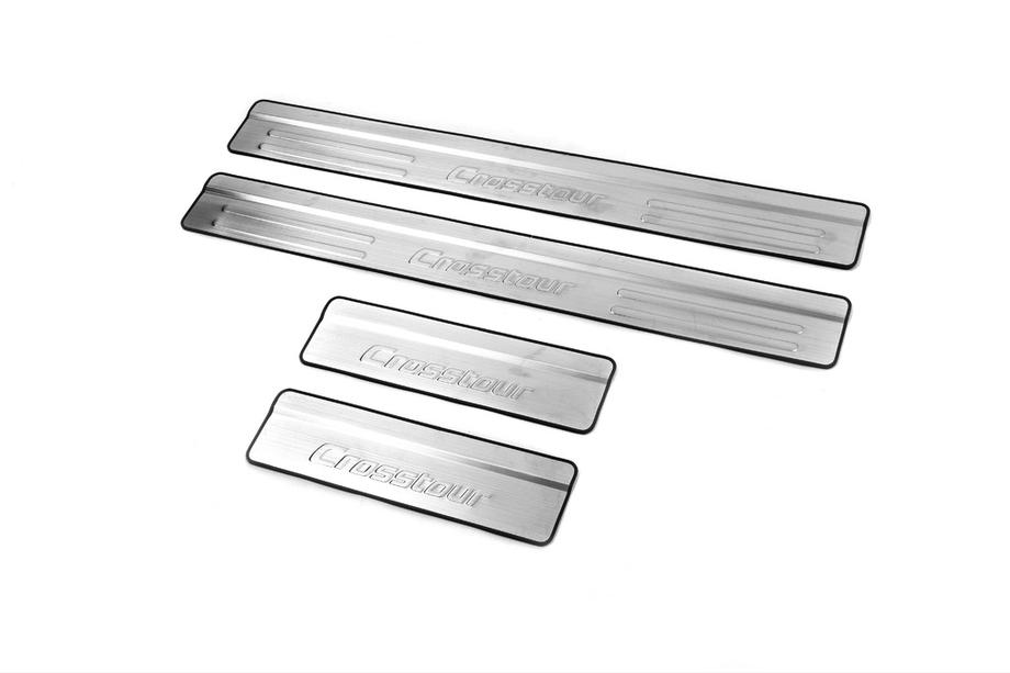Honda Crosstour 2009-2015 Edelstahl Einstiegsleisten Libao Image